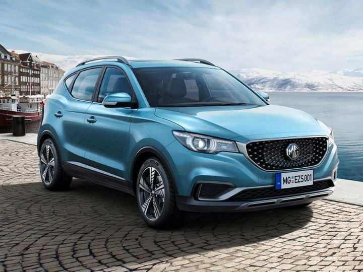 MG ZS EV có hình dạng của một chiếc SUV giống như Hyundai Kona và Nexon